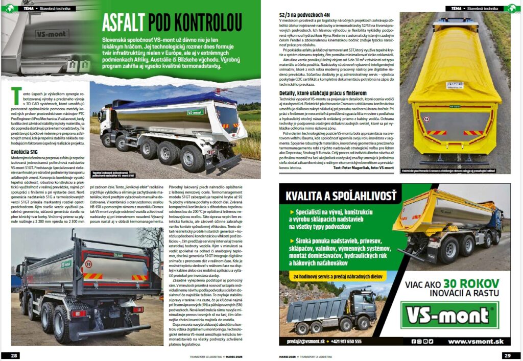 Magazín TRANSPORT A LOGISTIKA