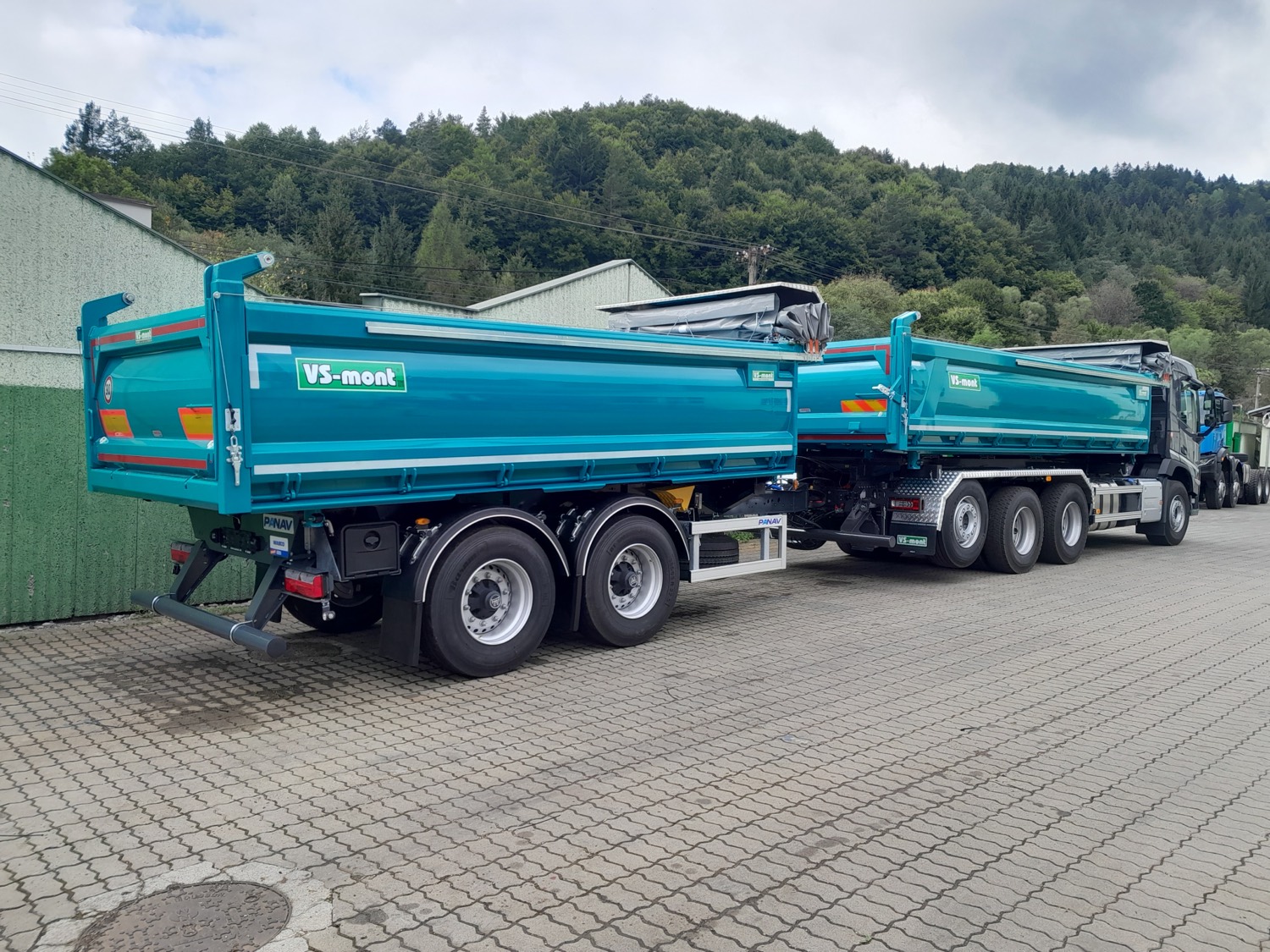 VSTP18 tandem trailer