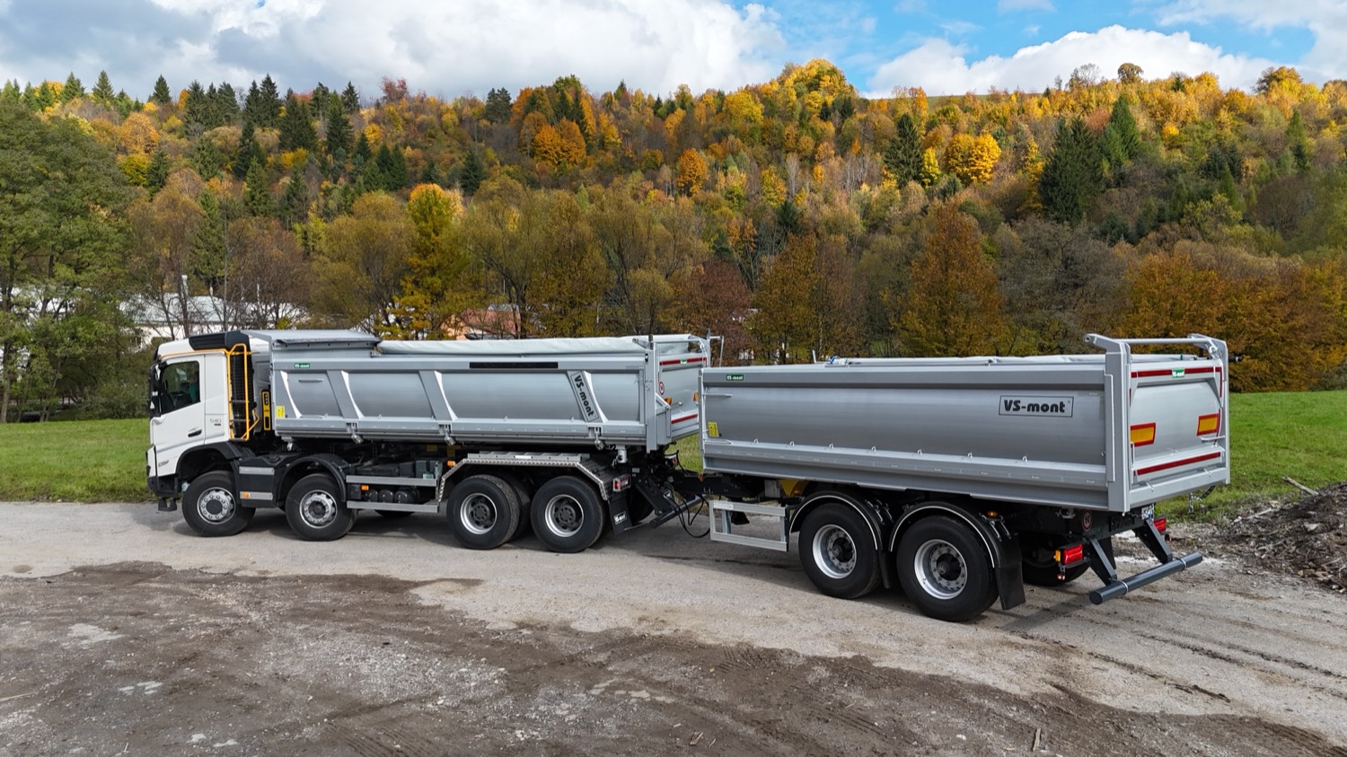 VSTP18 tandem trailer