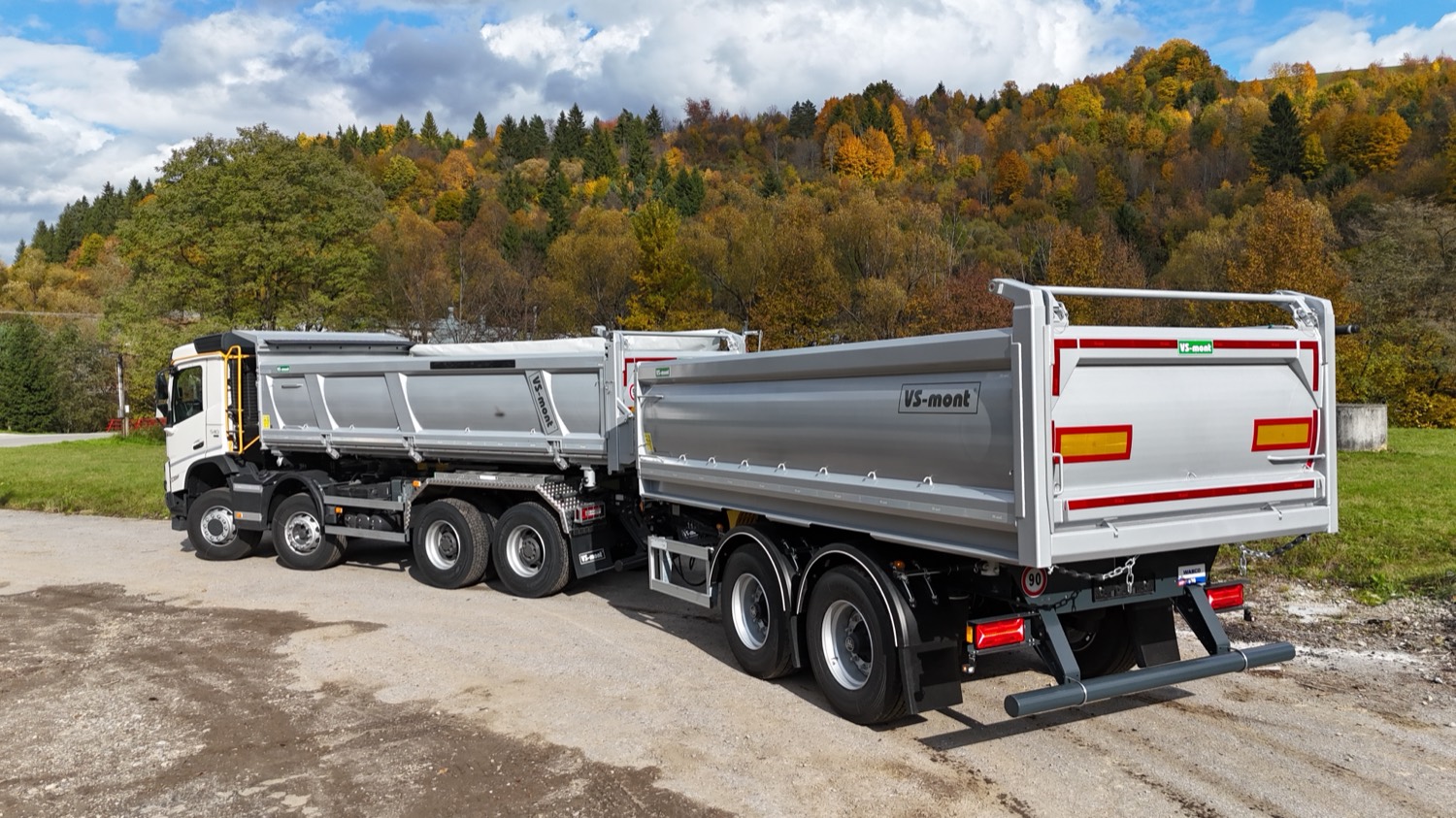 VSTP18 tandem trailer