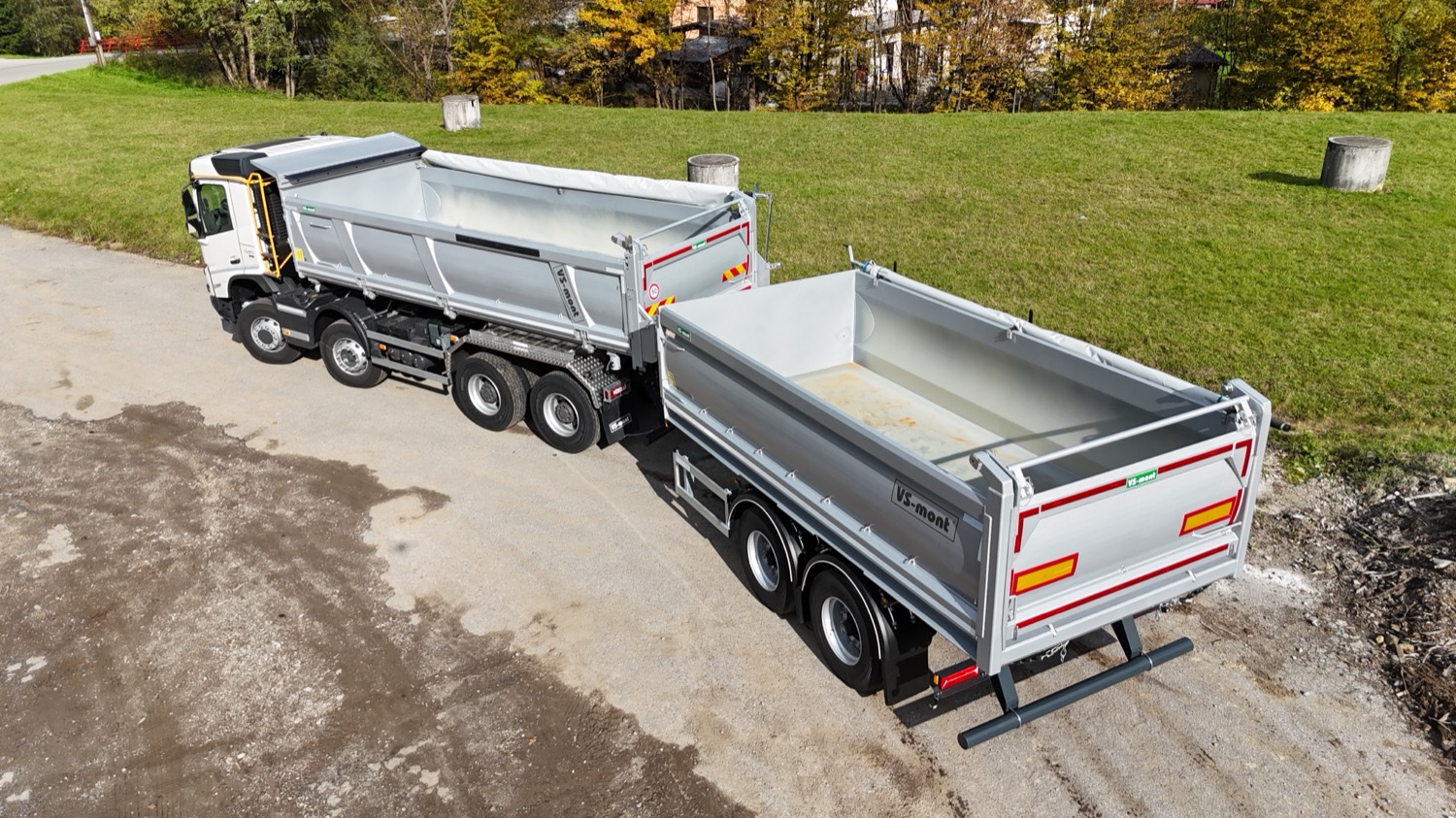 VSTP18 tandem trailer
