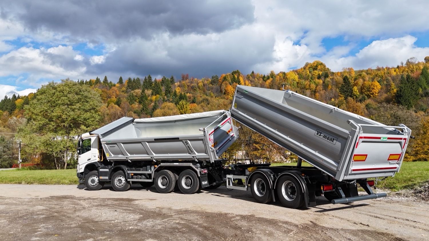 VSTP18 tandem trailer